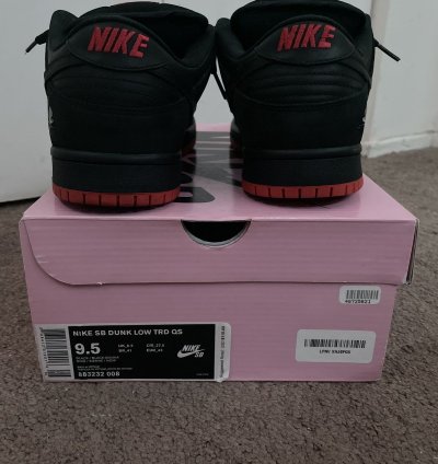 Nike Sb Dunk Black Pigeon Jeff Staple