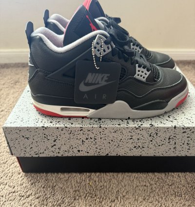 Jordan 4 Retro bred Reimagined