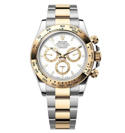 Rolex Daytona Oyster Bracelet 126503-0001 Stainless Steel And Yellow Gold Watch White Index Dial 2024