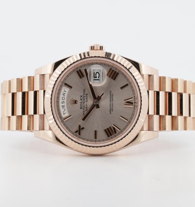 Rolex Day-date 40 Sundust Dial 228235 2023 Like New Full Set