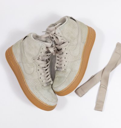 2015 Nike Air Force 1 High Suede String