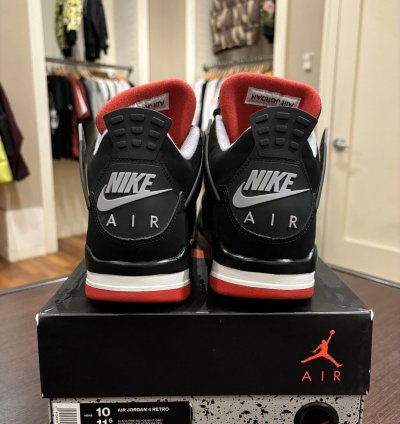 Jordan 4 Retro Bred 2019