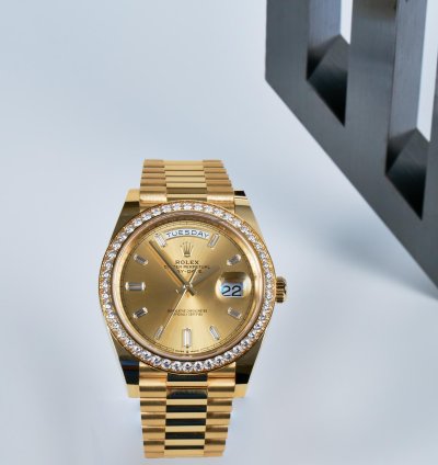 Rolex Day-date 40 Under Retail New 2022 Rolex Day-date 40 Yellow Gold