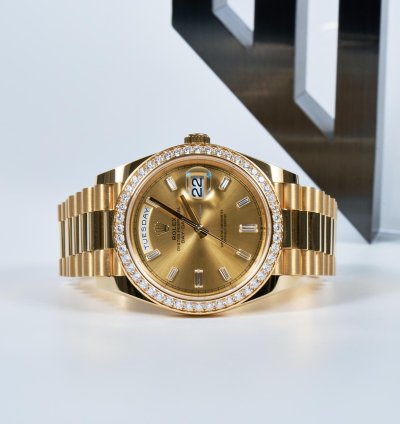 Rolex Day-date 40 Under Retail New 2022 Rolex Day-date 40 Yellow Gold