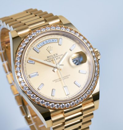 Rolex Day-date 40 Under Retail New 2022 Rolex Day-date 40 Yellow Gold
