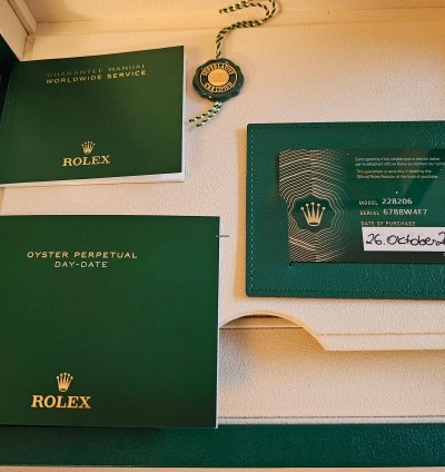 Rolex Day-date 40 Ungetragen Full Set