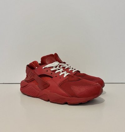 2015 Nike Air Huarache Triple Red 318429 660 Rare Vtg Sz 9 5