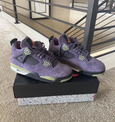 Jordan 4 Retro Canyon Purple