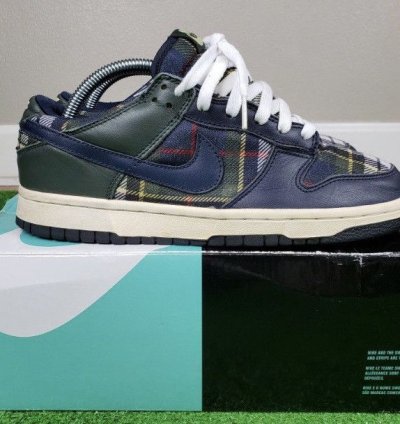 Nike Sb Dunk Employee Store Sample Obsidian Plaid