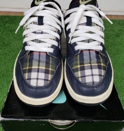 Nike Sb Dunk Employee Store Sample Obsidian Plaid
