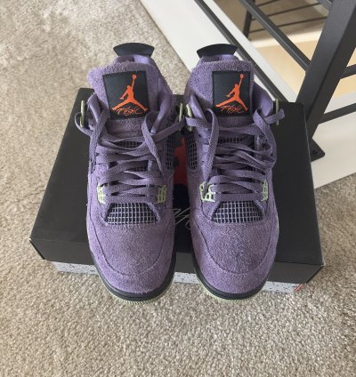 Jordan 4 Retro Canyon Purple
