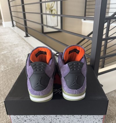 Jordan 4 Retro Canyon Purple