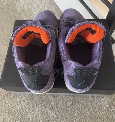 Jordan 4 Retro Canyon Purple