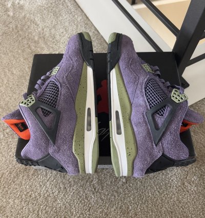 Jordan 4 Retro Canyon Purple