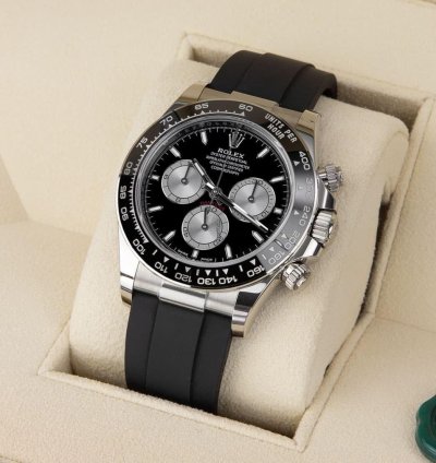 Rolex Daytona Oyster Perpetual Cosmograph Daytona 18kt White Gold Baby Le Mans 126519ln