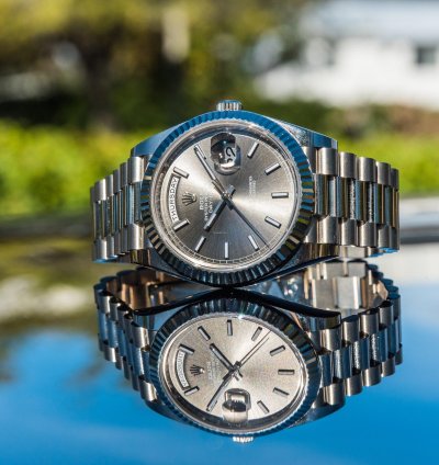 Rolex Day-date 40 Unworn 2022 Day-date 40 Slate Grey Dial 228239