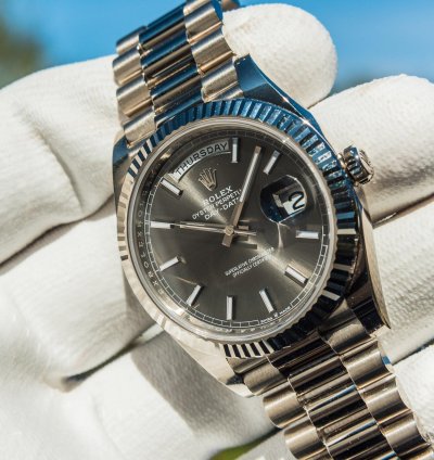 Rolex Day-date 40 Unworn 2022 Day-date 40 Slate Grey Dial 228239