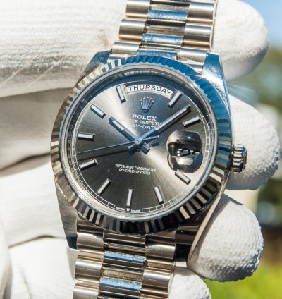 Rolex Day-date 40 Unworn 2022 Day-date 40 Slate Grey Dial 228239