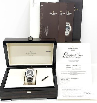 Patek Philippe Nautilus Stainless Steel Black Dial 5980 1a-014