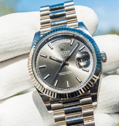 Rolex Day-date 40 Unworn 2022 Day-date 40 Slate Grey Dial 228239
