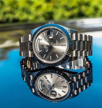 Rolex Day-date 40 Unworn 2022 Day-date 40 Slate Grey Dial 228239