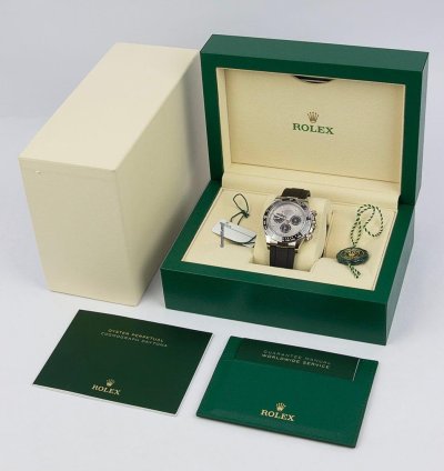 Rolex Daytona Oyster Perpetual Cosmograph Daytona 18kt White Gold Ghost 126519ln