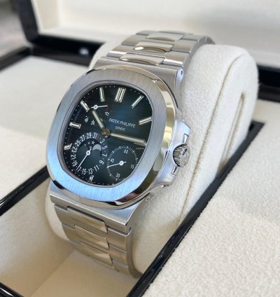 Patek Philippe Nautilus Stainless Steel Blue Dial 2019