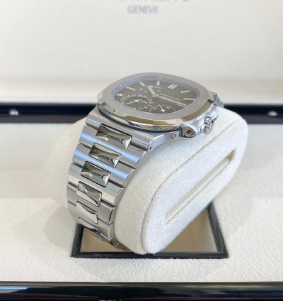 Patek Philippe Nautilus Stainless Steel Blue Dial 2019