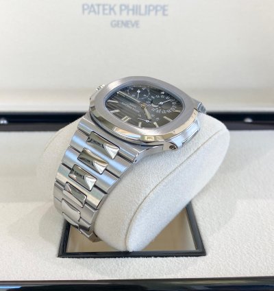 Patek Philippe Nautilus Stainless Steel Blue Dial 2019