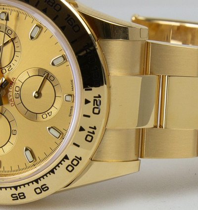 Rolex Daytona Oyster Perpetual Cosmograph Daytona 18kt Yellow Gold 116508