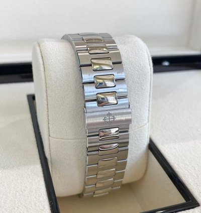 Patek Philippe Nautilus Stainless Steel Blue Dial 2019