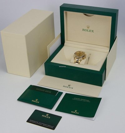 Rolex Daytona Oyster Perpetual Cosmograph Daytona 18kt Yellow Gold 116508