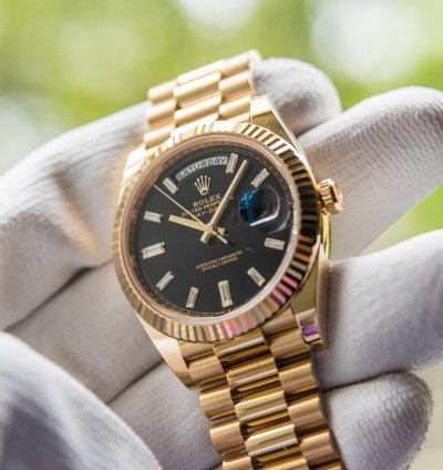 Rolex Day-date 40 Unworn 2022 Day-date 40mm Baguette 228238