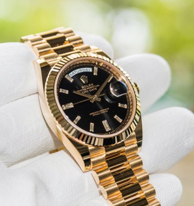 Rolex Day-date 40 Unworn 2022 Day-date 40mm Baguette 228238