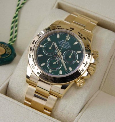 Rolex Daytona Oyster Perpetual Cosmograph Daytona 18kt Yellow Gold John Mayer 116508