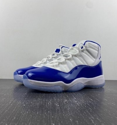 Nike Air Jordan 11 Retro High Wmns barons Blue Sneakers