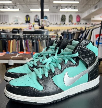 Nike Sb Dunk Hi Diamond Supply Co Sz 13 2014