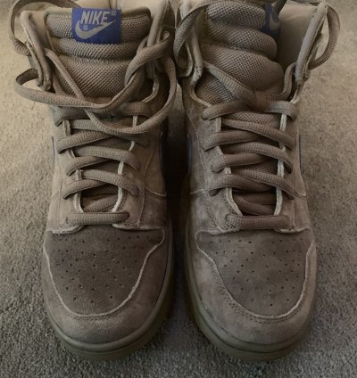 Nike Sb Dunk Hi Iron 2003 Sz 10