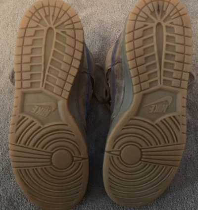 Nike Sb Dunk Hi Iron 2003 Sz 10