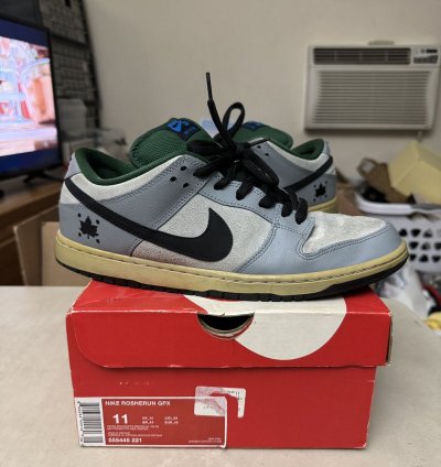2015 Nike Sb Dunk Low Maple Leaf Central Park Size 11 5