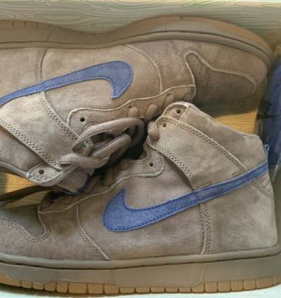Nike Sb Dunk Hi Iron 2003 Sz 10