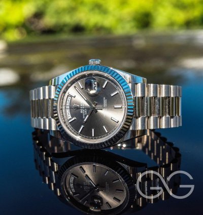 Rolex Day-date 40 Unworn 2023 Day-date 40 Slate Grey Dial 228239