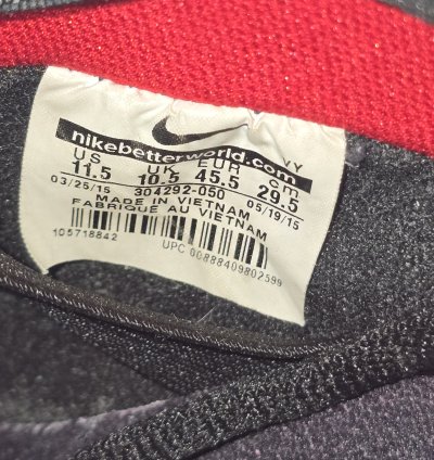 2015 Sb Dunk Low Black Cement