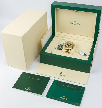 Rolex Daytona Oyster Perpetual Cosmograph Daytona 18kt Yellow Gold Pikachu 116508