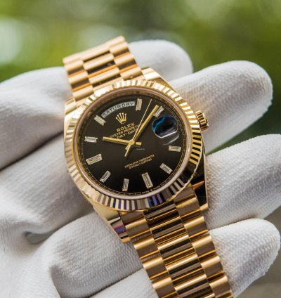 Rolex Day-date 40 Unworn 2023 Day-date 40mm Baguette 228238
