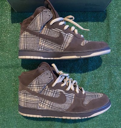 Nike Sb Dunk Hi Tweed 2004 Series