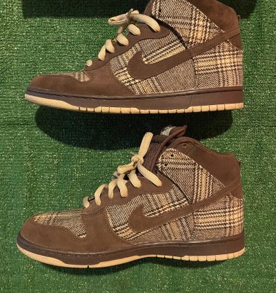 Nike Sb Dunk Hi Tweed 2004 Series
