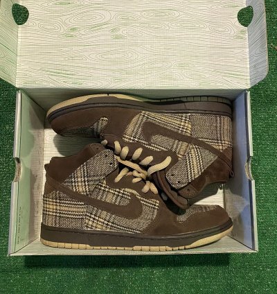 Nike Sb Dunk Hi Tweed 2004 Series