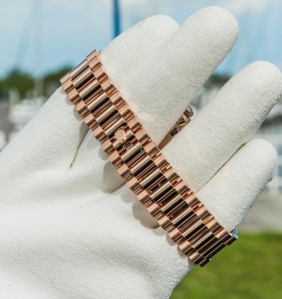Rolex Day-date 40 Unworn 2023 Day-date 40mm Chocolate Baguette 228235