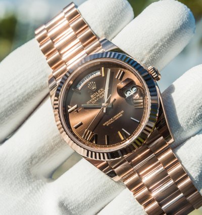 Rolex Day-date 40 Unworn 2023 Day-date 40mm Chocolate Dial 228235